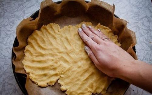 Черничный пирог с творогом. 01