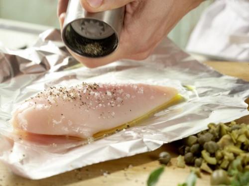 Курица по-итальянски. С помидорами, каперсами и орегано. 06