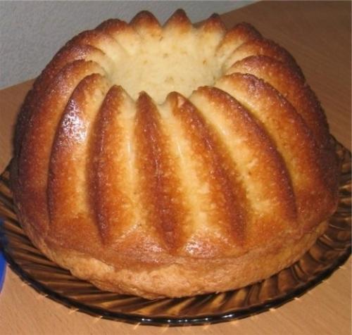 Вкуснейший кекс из творога. 04