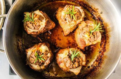 Мясные тюльпаны. Мы берем 5-6 тонко нарезанных кусков говядины. 09 Мясные тюльпаны. Мы берем 5-6 тонко нарезанных кусков говядины. 09