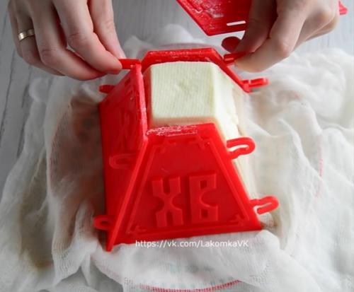 Творожная пасха три шоколада. 02