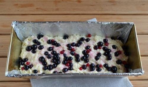 Домашний кекс с творогом. 07