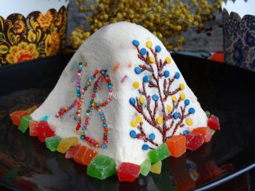 Пасха царская заварная с цукатами?