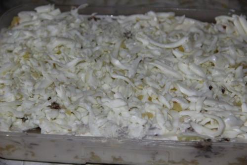 Салат Мимоза.  Ингредиенты: 03