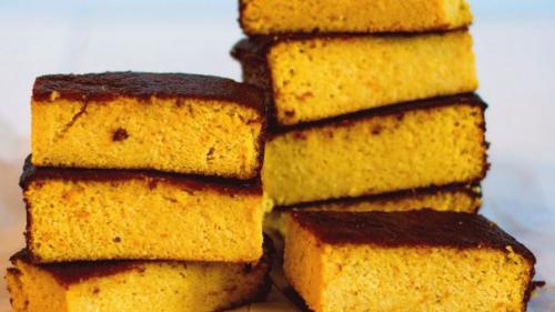 Апельсиновый кекс без муки.