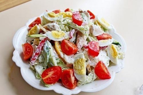 Диетический куриный салатик? Диетический куриный салатик?