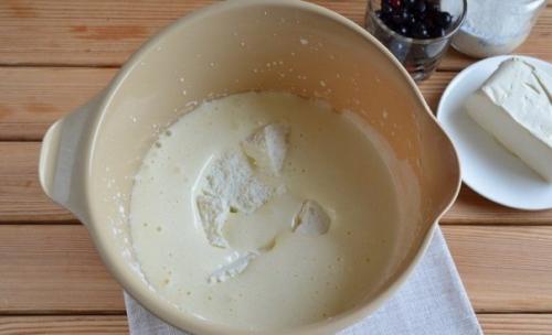 Домашний кекс с творогом. 03