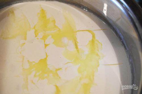 Домашняя моцарелла.  Ингредиенты: 02