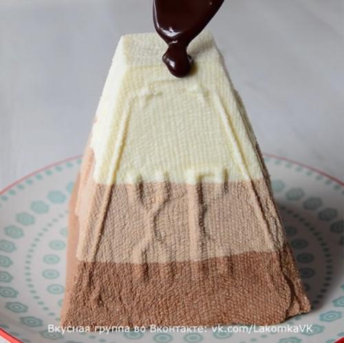 Творожная пасха три шоколада. 03