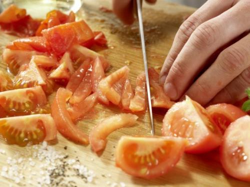 Курица по-итальянски. С помидорами, каперсами и орегано. 03