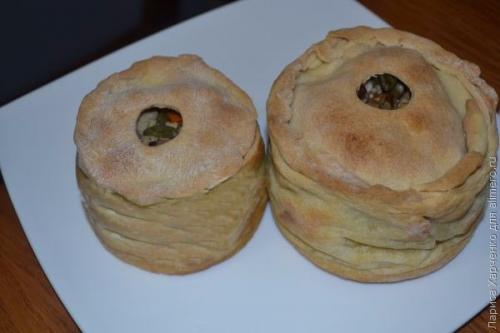 Жаркое в тесте Пасхальный Кулич. 06