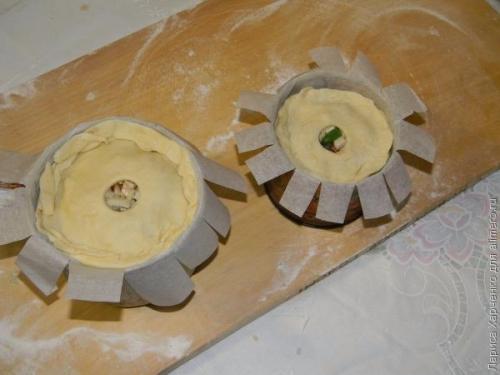 Жаркое в тесте Пасхальный Кулич. 05