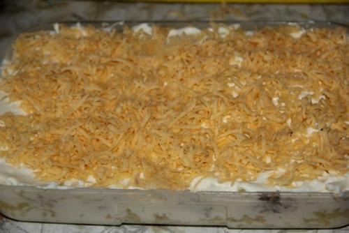 Салат Мимоза.  Ингредиенты: 04