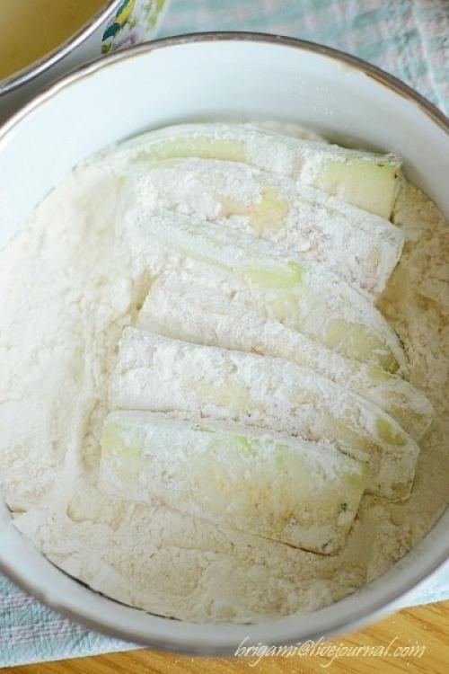 Кабачки в кляре. 04