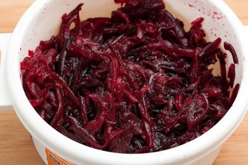 Постная Шуба.  Ингредиенты: 03