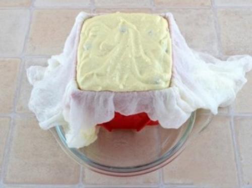 Творожная пасха с изюмом и сгущенкой (без яиц. 03