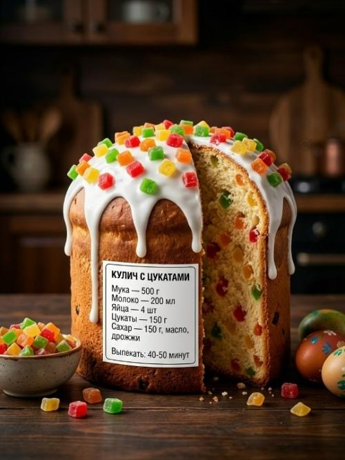 9 рецептов куличей. 04