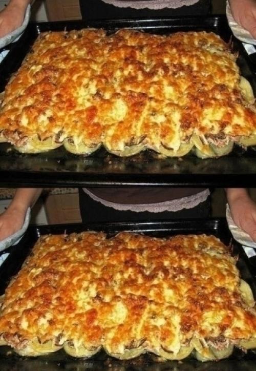 Блюдо, которое всегда готовлю для гoстей! 
