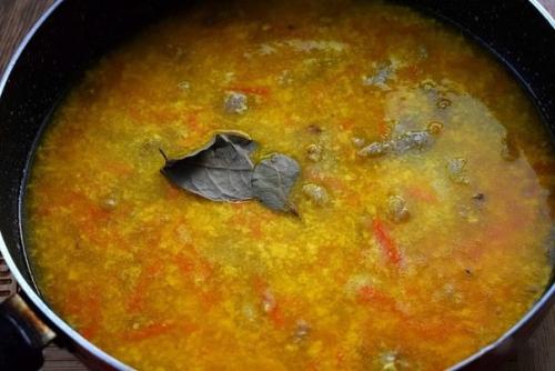 Куриный суп Греческий. 05