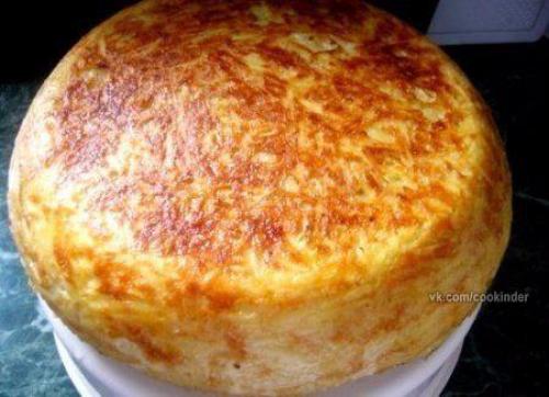 Картофельная запеканка с сосисками. 04