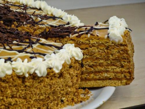 Арахисовый торт Коровка.