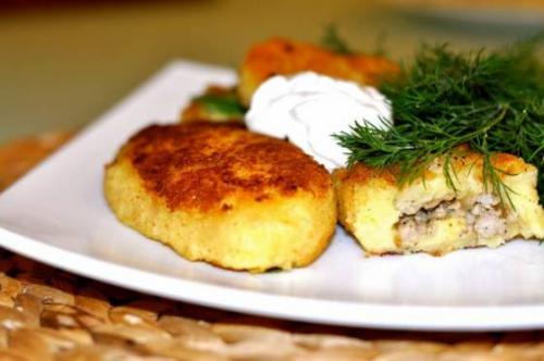 Картофельные зразы. Ингредиенты: Картофельные зразы. Ингредиенты: