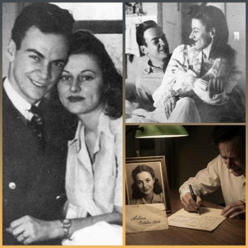 В октябре 1946 года, через 16 месяцев после смерти любимой жены Арлин, Ричард фейнман написал ей письмо.  