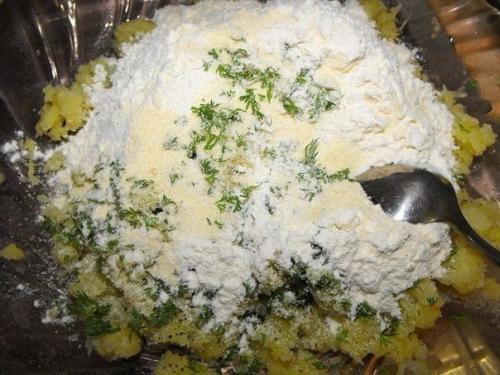 Капустные котлеты.  Ингредиенты: 05