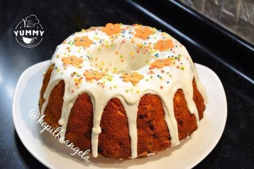 Кулич пасхальный.  Ингредиенты: 04