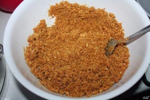 Творожный торт без выпечки. 01