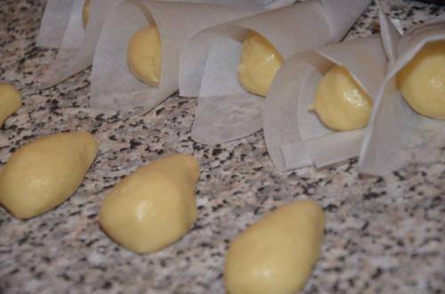 Печенье Грибочки.  Вариантов печенья Грибочки - множество, но этот - мой фаворит! 01