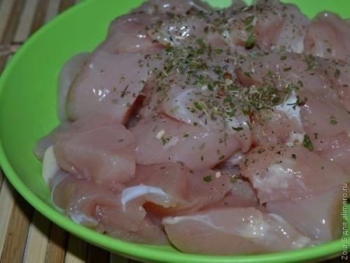 Картофельная запеканка с курицей. 01