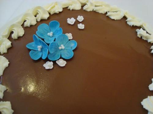 Kinuskikakku.  Финский кремовый торт с карамельной начинкой. 02