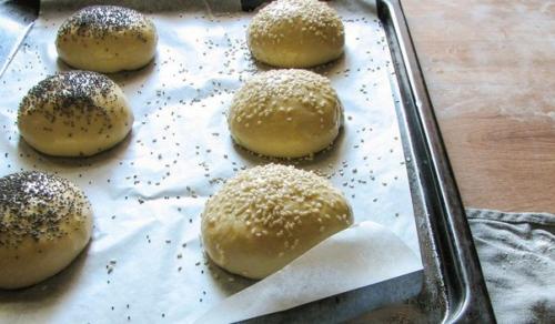 Рецепт домашних булочек для гамбургеров. 04