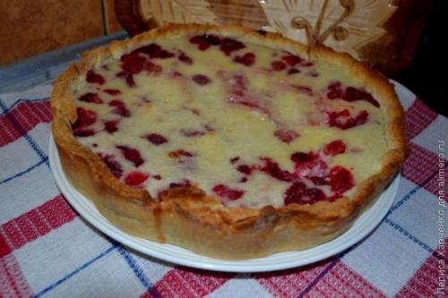 Пирог с малиновой начинкой? 07