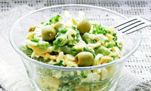 Салат свежесть.  Ингредиенты: 08