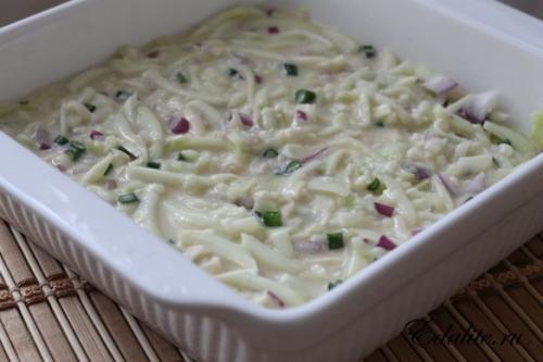 Запеканка из молодых кабачков или цуккини. 05