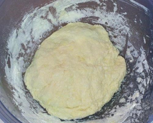 Сырные лепешки с начинкой. 04