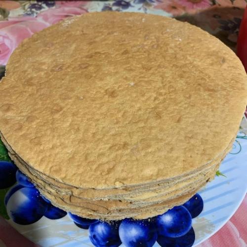 Медовый торт. Ингредиенты: 02