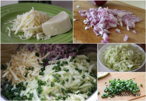 Запеканка из молодых кабачков или цуккини. 03