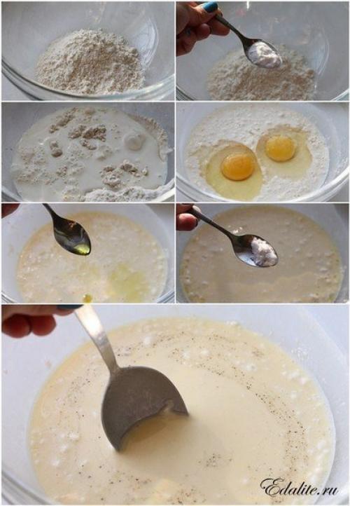 Запеканка из молодых кабачков или цуккини. 02