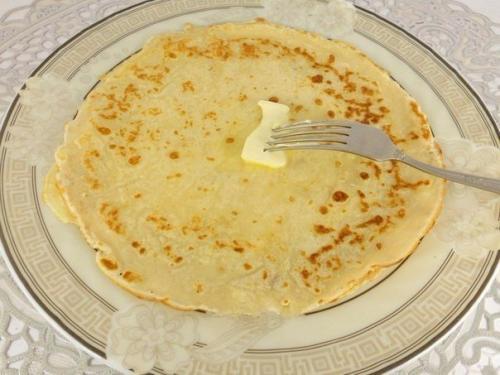 Блины с сахаром и маслом от Елены Калининой. 04