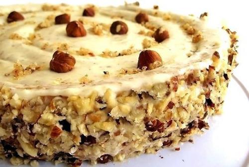 Итальянский ореховый торт.