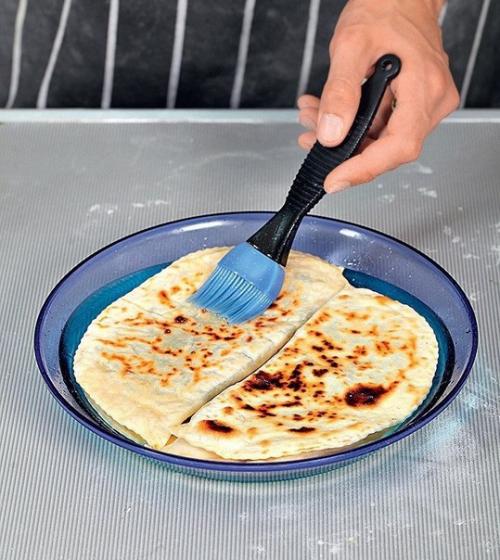 Азербайджанские кутабы с зеленью. 06