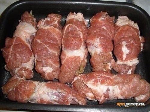 Рулеты с сыром и грибами. 02