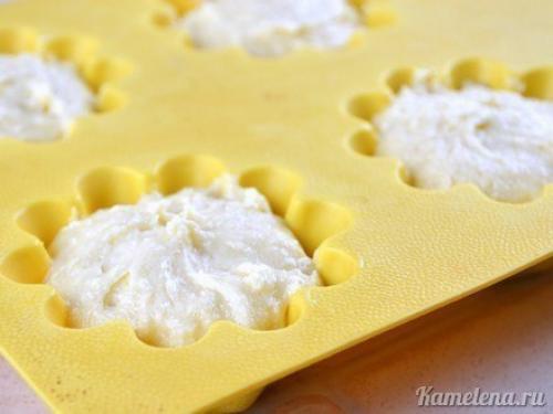 Творожные кексы.  Ингредиенты: 03