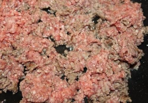 Картофельная запеканка с фаршем и грибами. 03