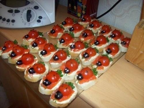 Бутерброды для праздничного стола.