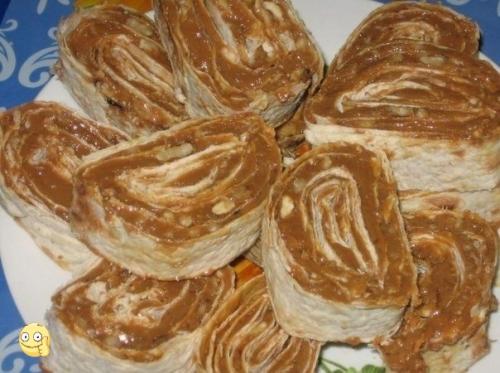 Лавашные сладости. Ингредиенты: