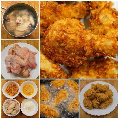 Крылышки а-ля KFC. Крылышки а-ля KFC.
